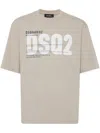 Dsquared2 T-shirts And Polos In Beige
