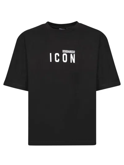Dsquared2 Men's Icon T-shirt In Black
