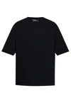 Dsquared2 Sequin-embellished Black T-shirt In Black