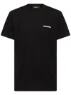 Dsquared2 Logo-print Cotton T-shirt In Black