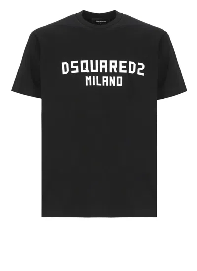 Dsquared2 T-shirts And Polos In Black