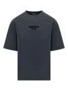 Dsquared2 Logo-embroidered Crewneck T-shirt In Blue