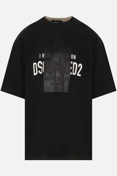 Dsquared2 T-shirts And Polos In Black