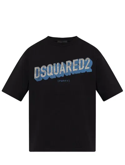 Dsquared2 T-shirts And Polos In Black