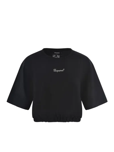 Dsquared2 T-shirts And Polos In Black