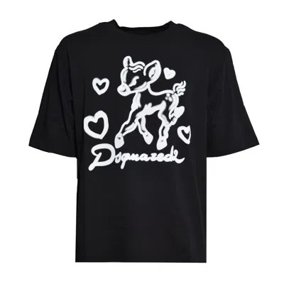 Dsquared2 T Shirts And Polos In Black