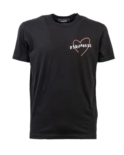 Dsquared2 T-shirts And Polos Black