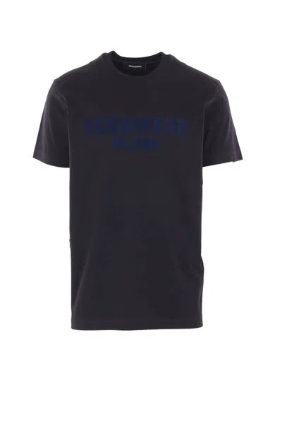 Dsquared2 T-shirts And Polos In Blue