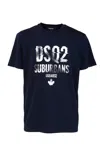 DSQUARED2 DSQUARED2 T-SHIRTS AND POLOS BLUE