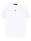 Dsquared2 Logo Patch Crewneck T-shirt In White