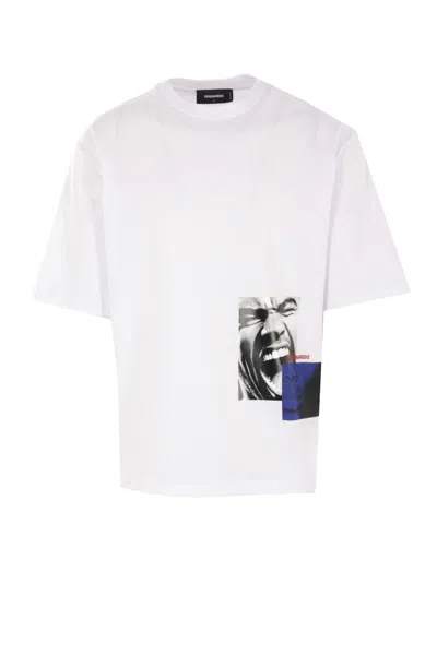 Dsquared2 T-shirts And Polos In White