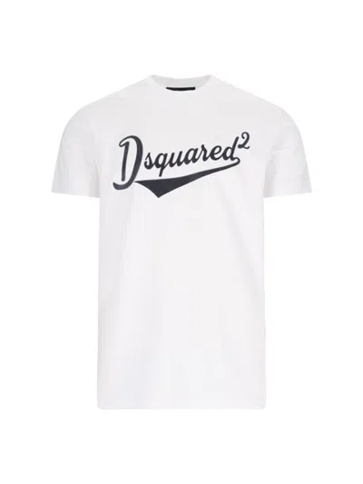 Dsquared2 T-shirts And Polos In White