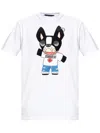 Dsquared2 Logo Printed Crewneck T-shirt In White