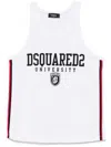 Dsquared2 Logo-print Tank Top In White