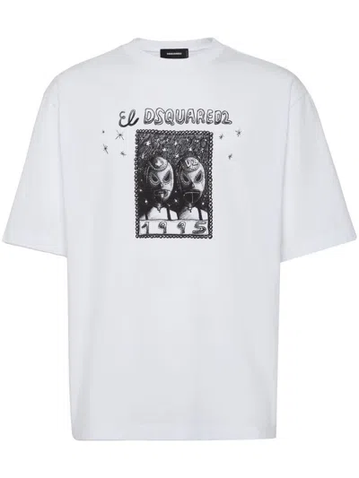 Dsquared2 T-shirts And Polos In White