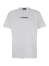 Dsquared2 'cool Fit Tee' White T-shirt With Logo Print On The Front In Cotton Man In White