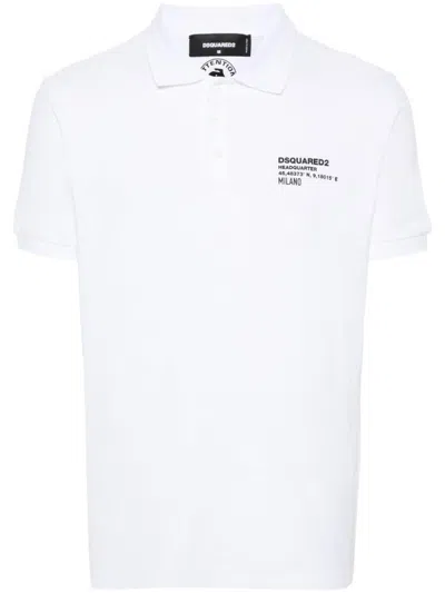 Dsquared2 T-shirts And Polos White
