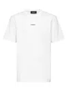 Dsquared2 Regular Fit Micro Logo T-shirt In White