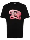 Dsquared2 Short-sleeved T-shirt In Black