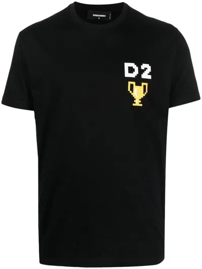 Dsquared2 T-shirt In Black