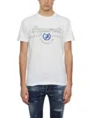 Dsquared2 Logo-print Cotton T-shirt In White