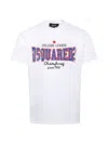 Dsquared2 Man T-shirt White Size M Cotton