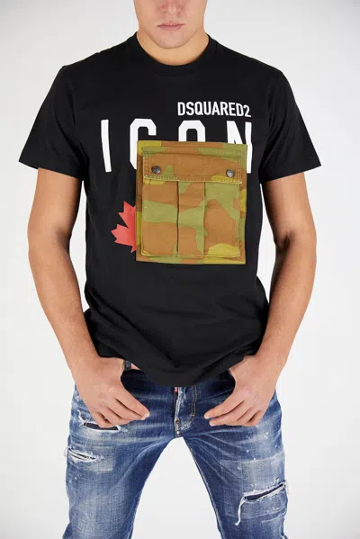 Dsquared2 T-shirts In Black