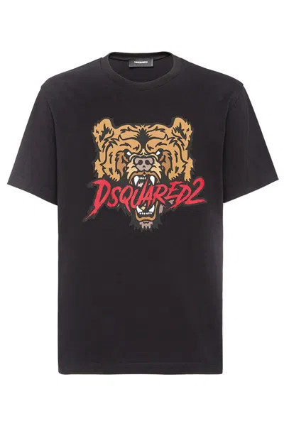 Dsquared2 T-shirts In Black