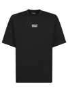 Dsquared2 Dsquared Men "dsq2" Loose Fit T-shirt In Black