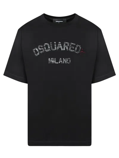 Dsquared2 T-shirts In Black