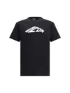 Dsquared2 Men Logoed T-shirt In Black
