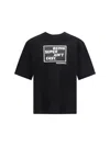 Dsquared2 Oversized Cotton T-shirt Featuring Graphic Design In Black