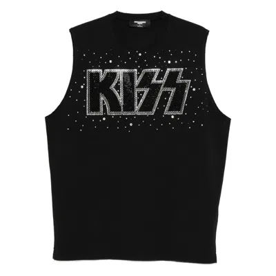 DSQUARED2 T SHIRTS BLACK