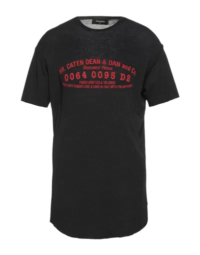 Dsquared2 T-shirts In Black