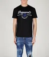 Dsquared2 Logo-print Cotton T-shirt In Black
