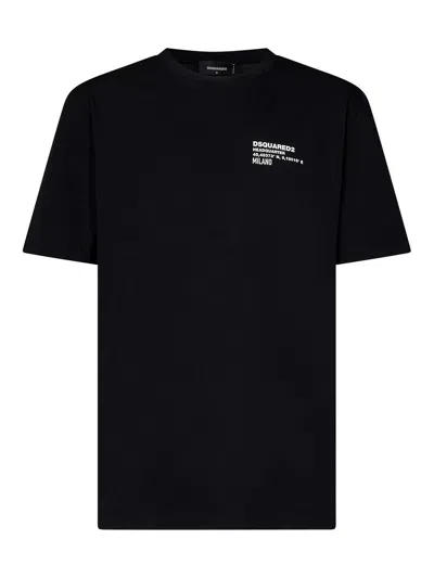 Dsquared2 T-shirts In Black