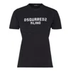 Dsquared2 Logo-print T-shirt In Black