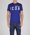 Dsquared2 T-shirts And Polos In Electric Blue