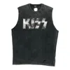 Dsquared2 X Kiss Studded Tank Top In Green