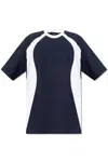 Dsquared2 Block Design Crew Neck Short Sleeve T-shirts In Multicolor