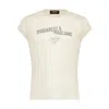 Dsquared2 Crew Neck T-shirt In Neutral
