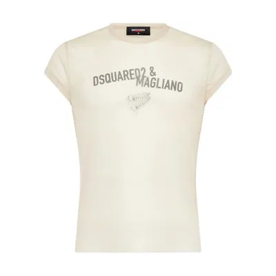 Dsquared2 T-shirts In Neutral