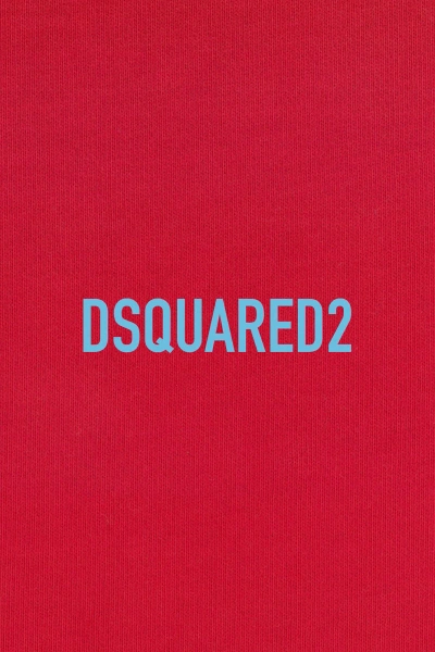 Dsquared2 T-shirts In Scarlet Red