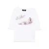 Dsquared2 Logo Cotton T Shirt In White