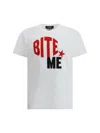 Dsquared2 T-shirt Whit Maxi Print In White