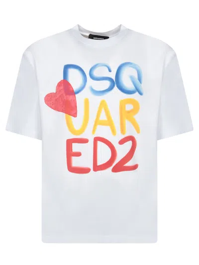 Dsquared2 T-shirts In White