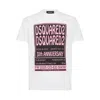 Dsquared2 Fashion Show Graphic Print T-shirt In White