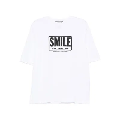 DSQUARED2 T SHIRTS WHITE