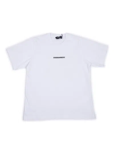 Dsquared2 Kids' T-shirts In White