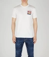 Dsquared2 Man T-shirt White Size L Cotton
